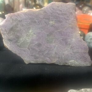 6” x 5” Rare Lilac Purple Apatite Fluor apatite Crystal from Pakistan unpolished